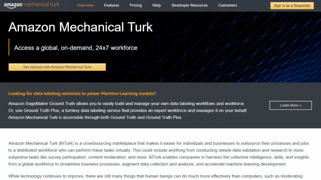 Amazon Mechanical Turk