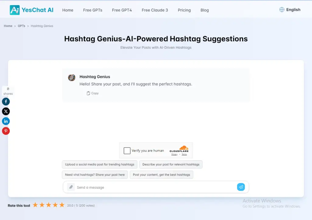 AI tools will help you to create hashtags for every social media platform, whether you want to create hashtags for Instagram, Facebook, Twitter, Reddit, Quora, etc.